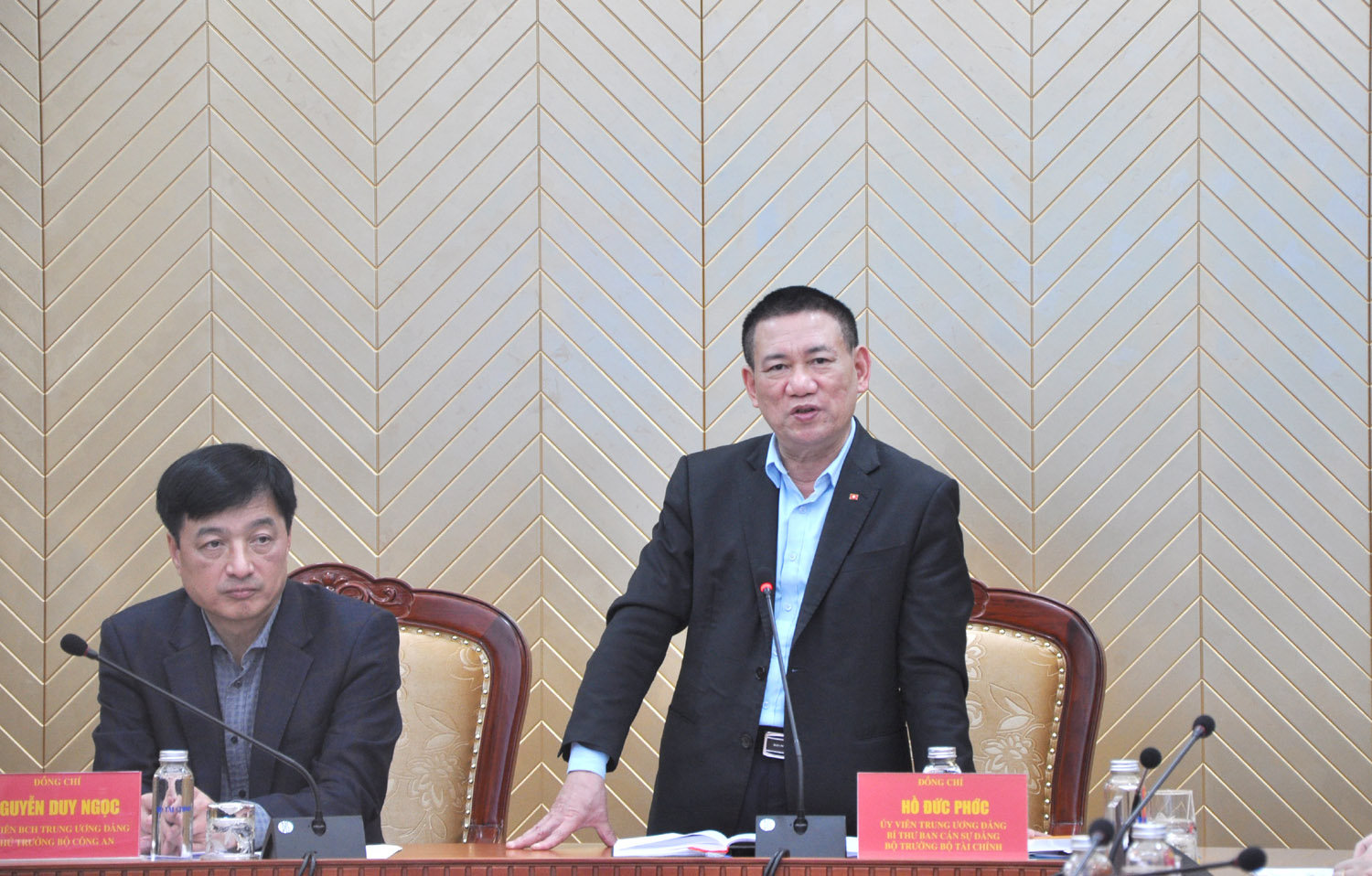 Bộ trưởng Bộ Tài chính Hồ Đức Phớc