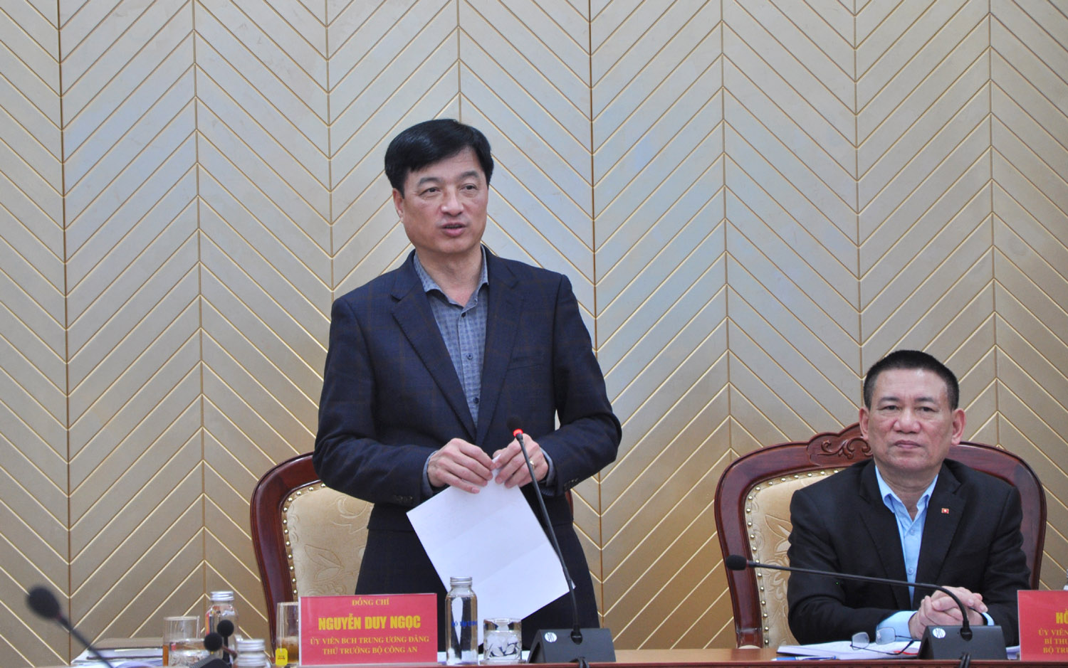 Thứ trưởng Bộ Công an Nguyễn Duy Ngọc