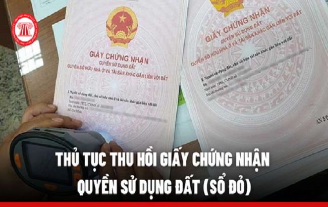 thu hồi sổ đỏ