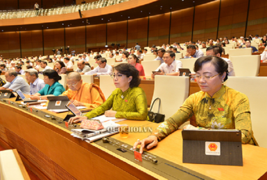 Quốc hội thông qua nhiều nghị quyết về tài chính và kinh tế - xã hội