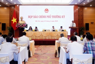 Họp báo Chính phủ thường kỳ tháng 5