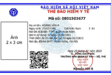 Thẻ BHYT mẫu mới từ 01/4/2021: Những điều cần biết