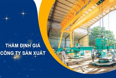 Thẩm định giá Công ty sản xuất theo tiêu chuẩn Thẩm định giá Việt Nam.