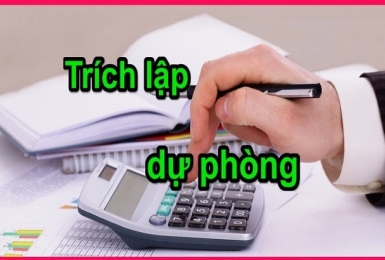 Trích lập dự phòng rủi ro đối với doanh nghiệp thẩm định giá.
