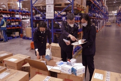 Tăng cường kiểm tra các lô hàng nhập khẩu phục vụ phòng, chống dịch được ưu đãi thuế