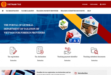 Tổng cục Thuế: Nhà cung cấp nước ngoài cần khai thuế trên Cổng etax trước 30/4