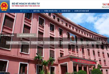 Hướng dẫn chuyển đổi tài khoản sang Hệ thống mạng đấu thầu mới