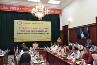 Bàn giải pháp tháo gỡ khó khăn và đẩy nhanh gói hỗ trợ lãi suất