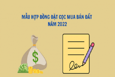 Mẫu hợp đồng đặt cọc mua bán đất