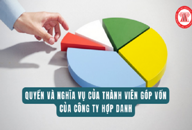 Quyền và nghĩa vụ của thành viên góp vốn của công ty hợp danh
