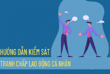Hướng dẫn kiểm sát tranh chấp lao động cá nhân