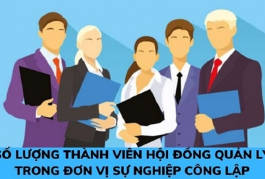Quy định mới về Hội đồng quản lý trong đơn vị sự nghiệp công lập thuộc lĩnh vực tài chính